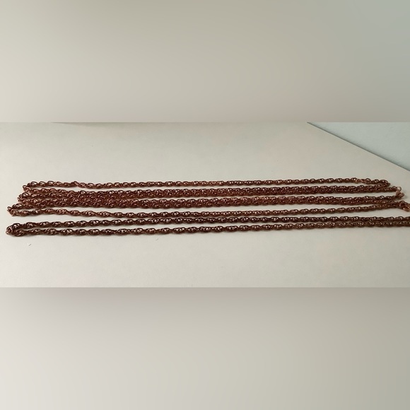 Vintage 24” copper unisex chains - Picture 8 of 8